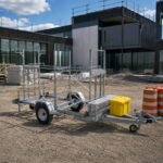 Remorque Comabi RECORD 1 essieu, 88 m² d'échafaudage R200 Progress – Image 2