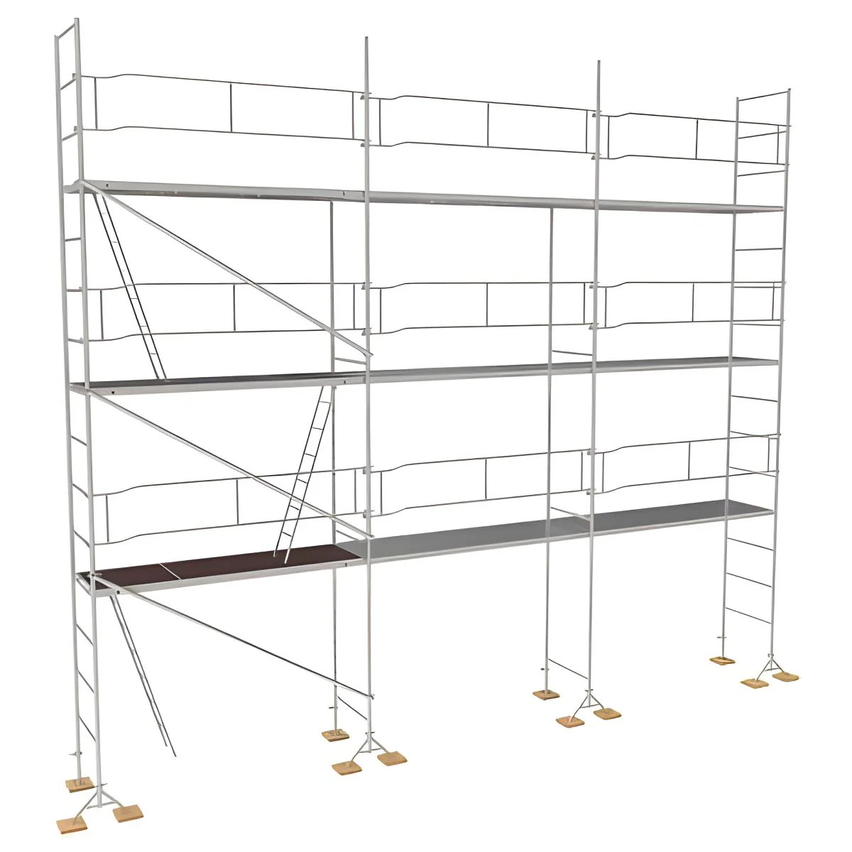 04500805 Échafaudage maçon M49 Tubesca-Comabi – 80 m² – Image 1