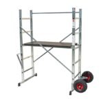 Echafaudage roulant de jardin tout terrain 0,9m/2,9m Hailo HobbyStep H3 Jardin