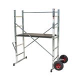 Echafaudage roulant de jardin tout terrain 0,9m/2,9m Hailo HobbyStep H3 Jardin