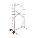 Echafaudage roulant de jardin tout terrain 1,7m/3,7m en aluminium Hailo HobbyStep H4 Jardin – Image 2