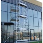 Echafaudage roulant tubescacomabi totem 2 line 180