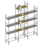Échafaudage façadier ALTRAD 88 m² – Image 3