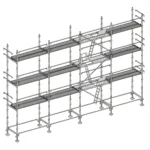 Échafaudage façadier ALTRAD 104 m² – Image 3