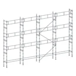 Échafaudage façadier ES45 – 104 m² – Image 3