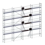 Échafaudage façadier ES45 – 130 m² – Image 4