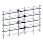 Échafaudage façadier ES45 – 160 m² – Image 4