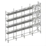 Échafaudage façadier ALTRAD 130 m² – Image 5