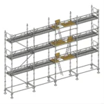 Échafaudage façadier ALTRAD 104 m² – Image 5