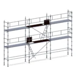 Échafaudage professionnel ES45 – 60 m²