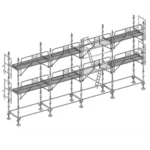 Échafaudage façadier ALTRAD 78 m²