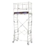 L'echafaudage roulant multifonction 2,4m/4,4m Hailo Combi Lot 5