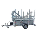 Remorque Altrad AERIS 88, PTAC 1350 kg pour lot d'échafaudage 80 m²