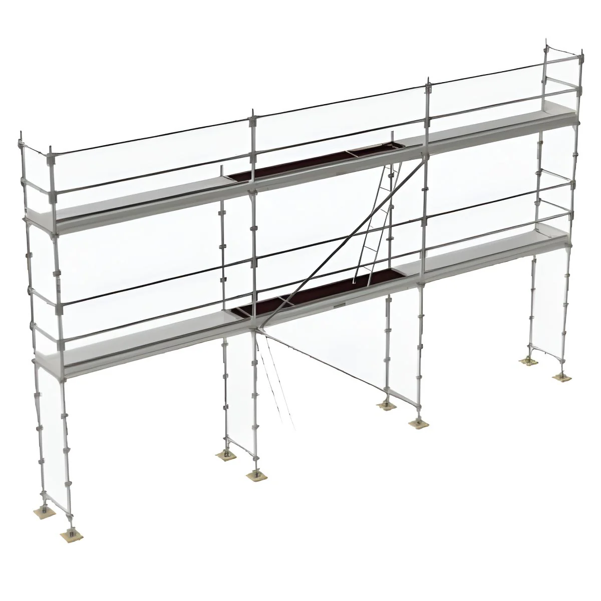 BUDGET Échafaudage façadier R200 PROGRESS BUDGET 60 m² – Image 1