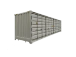 Container maritime 40 Pieds HIGH CUBE OPEN SIDE PREMIER VOYAGE