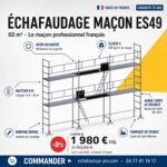 Échafaudage maçon ES49 60 m² – Image 9