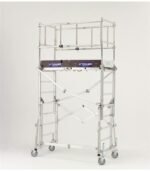 L'echafaudage roulant multifonction 2,4m/4,4m Hailo Combi Lot 5 – Image 3