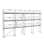 Échafaudage façadier R200 Garde-corps Monoblocs 104 m²