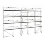 Échafaudage façadier R200 Garde-corps Monoblocs 160 m²