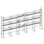 Échafaudage maçon Altrad 49 - 128 m²