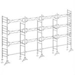 Échafaudage maçon Altrad 49 - 104 m²
