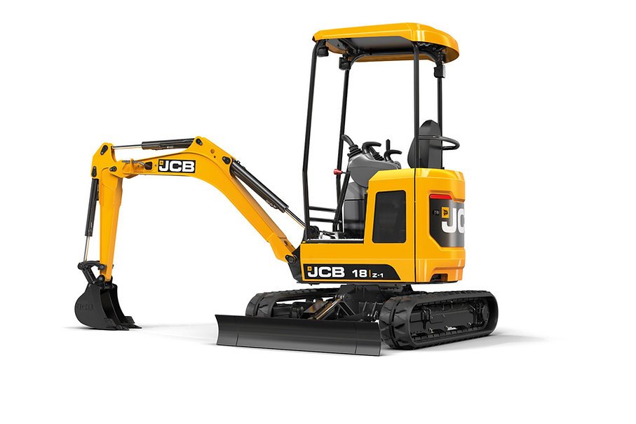 700904_3f9fc27127a749de96859e35f229ec69~mv2 Mini Pelle JCB 18Z-1 | Occasion Très Récente | Accessoires Inclus – Image 1