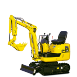 Mini-Pelle Komatsu PC09-1 | 55 heures d’utilisation | Accessoires inclus