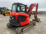 Kubota kx060-50 + 3 godets – 2020 mini pelle 5,635t