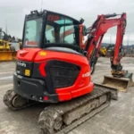 Kubota kx060-50 + 3 godets – 2020 mini pelle 5,635t