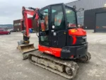 Kubota kx060-50 + 3 godets – 2020 mini pelle 5,635t – Image 4