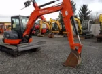Kubota kx 161-3 + 3 godets – mini pelle 5,6t