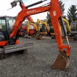Kubota kx 161-3 + 3 godets – mini pelle 5,6t