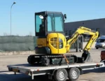Komatsu pc20mr-2 + 3 godets – mini pelle 2t – Image 4