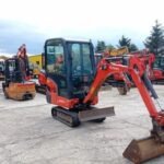 Kubota kx015-4 + 3 godets – mini pelle 1,545t