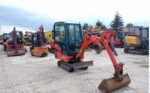 Kubota kx015-4 + 3 godets – mini pelle 1,545t