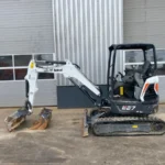Bobcat e26 + 3 godets – mini pelle 2,64t