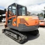 Doosan dx 75 + 3 godets / 2010 mini pelle 7,42t