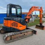 Hitachi zx50 + 3 godets – mini pelle 4.5t