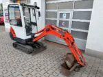 Kubota kx36-3 + 3 godets – mini pelle 1,5t