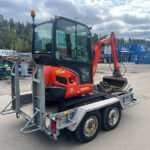 Kubota kx 030-4 + 3 godets – mini pelle 2,865t