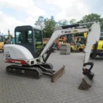 Bobcat x334 + 3 godets – mini pelle 3,4t