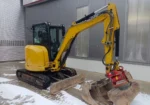 Caterpillar 303.5e + 3 godets – mini pelle 3,5t