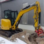 Caterpillar 303.5e + 3 godets – mini pelle 3,5t