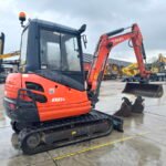 kubota kx61-3 + 3 godets – mini pelle 2,6t