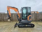 Doosan dx27z–7 + 3 godets – mini pelle 2,7t