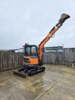 Doosan dx27z–7 + 3 godets – mini pelle 2,7t – Image 9