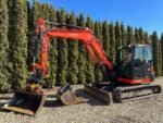 Kubota kx080-4 engcon + 3 godets – mini pelle 8,27t – Image 2