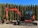 Kubota kx080-4 engcon + 3 godets – mini pelle 8,27t – Image 3