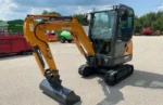 Case cx18c + 3 godets 2019 mini pelle 1,9t – Image 3