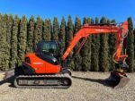 Kubota kx080-4 engcon + 3 godets – mini pelle 8,27t – Image 8